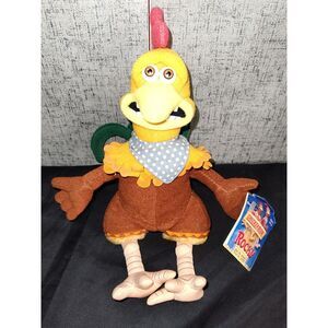 Vintage Chicken Run Dreamworks 2000 Rocky Plush 12" NWT